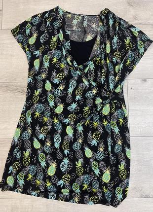 Шикарне плаття в ананасах 2