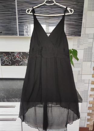 Платье, платье шифоновая ассиметрия xl.