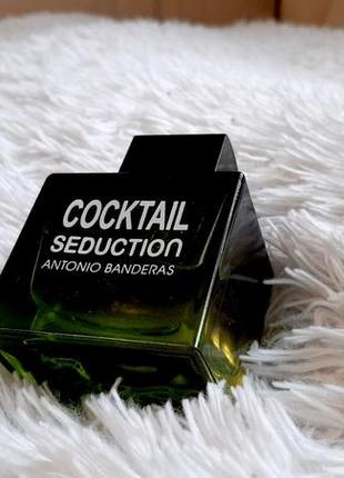 Antonio banderas cocktail seduction in black 💥оригінал 7 мл розпив аромату затест4 фото