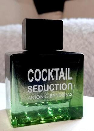 Antonio banderas cocktail seduction in black 💥оригінал 7 мл розпив аромату затест7 фото