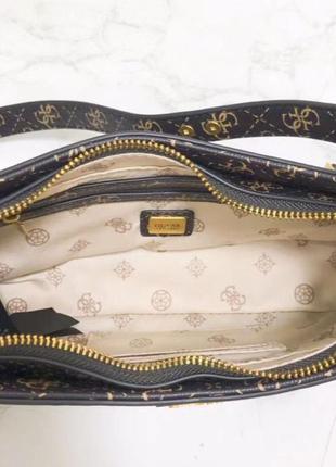 Женская сумочка на плечо guess (h7-13) brown4 фото