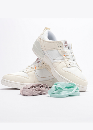 Женские текстильные кроссовки nike dunk low disrupt 2 'pale ivory'