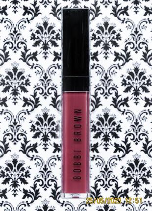 Поживний блиск з олією для губ bobbi brown crushed oil infused lip gloss slow jam тинт 6 мл