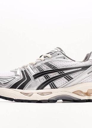 Кросівки asics gel-kayano 14 black silver