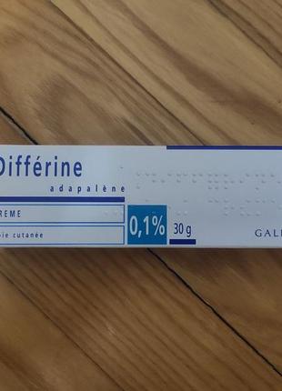 Дифферин крем 0,1% (адапалене/adapalene) differine creme 30 гр, лечение акне, срок до 2025.2 фото