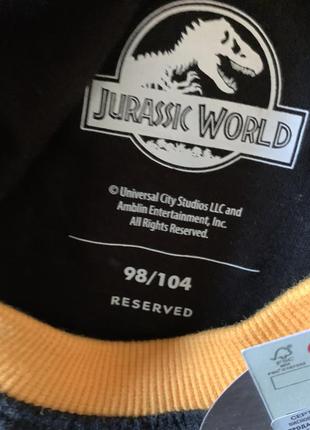 Дитяча футболка jurassic world reserved4 фото