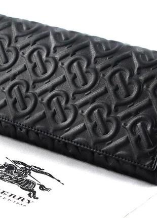Шкіряний гаманець red burberry