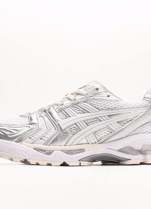 Кросівки asics gel-kayano 14 white silver