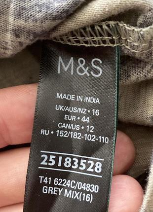 Лонгслив хлопковый новый m&amp;s collection 16 44 ( 48) парксов 🇬🇧 5