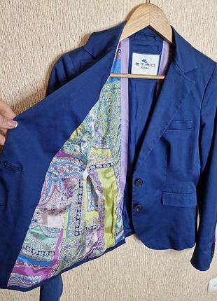 Стильний вінтажний жакет, піджак etro milano, оригінал