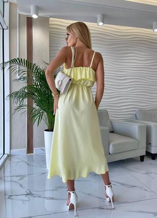 Сукня , лимонна , фото реал3 фото