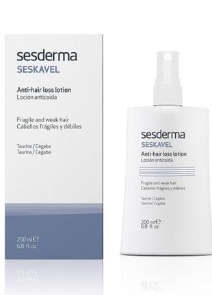 Лосьйон проти випадіння волосся sesderma seskavel anti hair loss lotion 200 мл