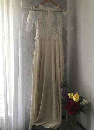 Платье макси, платье для выпускного/расписи