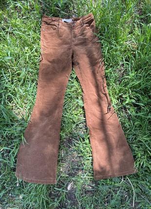 Штаны mango casual клеш