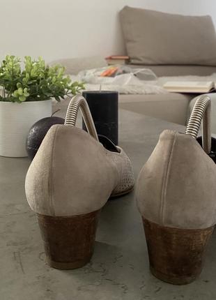 Туфлі жіночі , натуральний замш , розмір 38, італія6 фото