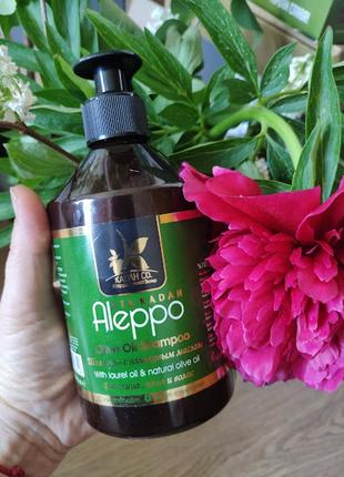 Рідке оливкове мило шампунь натуральне органічне алеппо/aleppo 500ml для обличчя, тіла, волосся5 фото