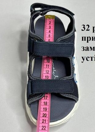 Дитячі шкіряні босоніжки ecco sp1 lite sandal 31,32 р. хлопчику9 фото