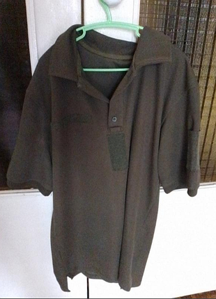 Футболка поло олива