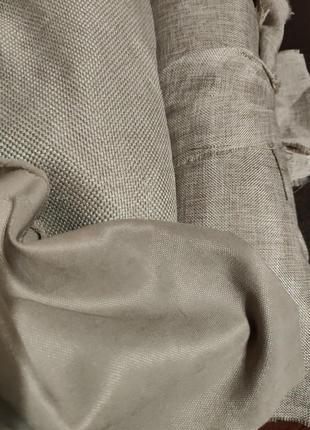 Штора льон блекаут, світлийбеж.