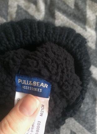 Новая теплая зимняя шапка от pullandbear2 фото