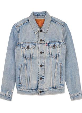 Оригінальна джинсовка джинсова куртка levi's trucker jacket stonebridge1 фото