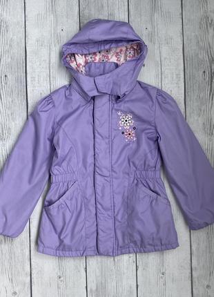 Легка курточка вітровка на дівчинку 4 років (104 зріст)