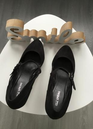 Новые роскошные туфли на легкой платформе и шпильке размер 38/396 фото
