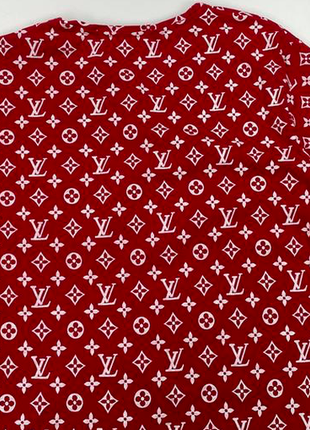 Louis vuitton supreme футболка в принт9 фото