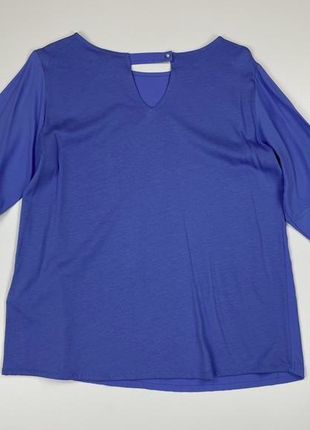 Massimo dutti футболка блуза с рукавами воланами хлопок вискоза cos8 фото
