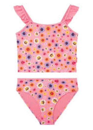 Купальник детский цветочный принт бренда emoji ude 3-4 eur 98-104