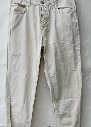 Мужские котоновые светлые брюки calvin klein jeans.
