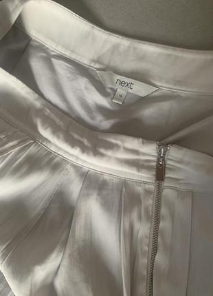 Светло-серая летняя юбка р.м-l3 фото