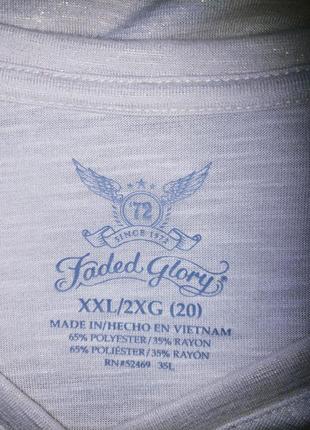 Удлиненная футболка faded glory5 фото