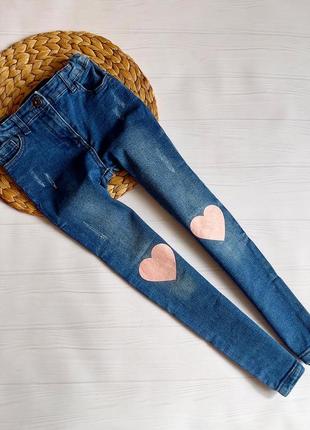 Стильные джинсики скинни на девочку