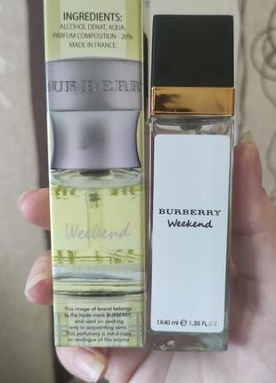 Женские burberry weekend for women (барбери уикенд) 40 мл