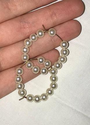 Сережки кольца
