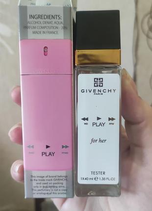 Женские в стиле givenchy play for her (живачи плей фо хэ) 40 мл