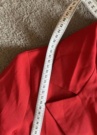 Червона сукня-піджак8 фото