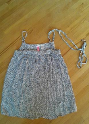 Шовкова блуза-туніка для витонченої дівчини від soft grey 34 (xs) розм.