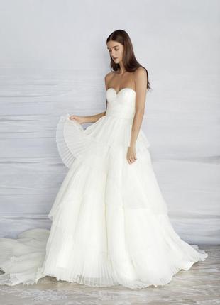 Milanova весільна сукня свадебное платье дизайнерське pollardi плаття