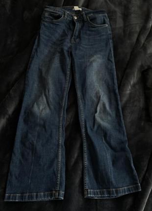 Классические джинсы клеш1 фото