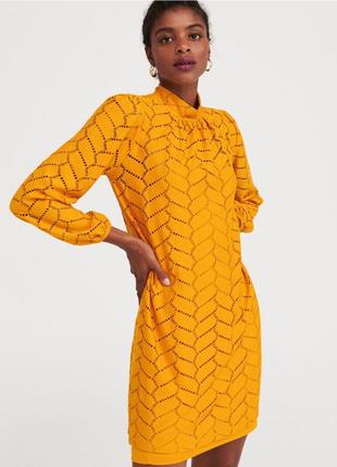 Крутое желтое  платье из новой коллекции reserved1 фото