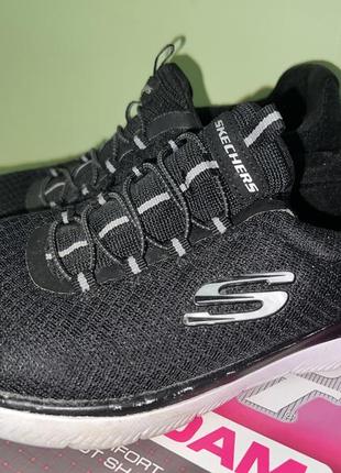 Летние кроссовки skechers р37(24.5см)4 фото