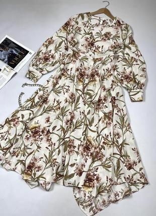 Современное натуральное платье, рзмир m, из новых коллекций h&amp;m9 фото