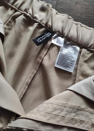 H&m широкие  прямые брюки с защипами s10 фото