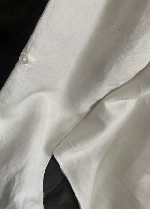 Бело-молочная рубашка4 фото