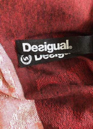 Трикотажное платье desigual3 фото