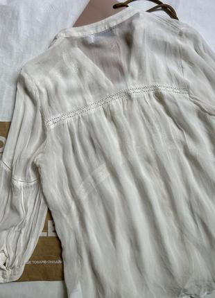 Невероятная блуза с вышивкой mint velvet.5 фото