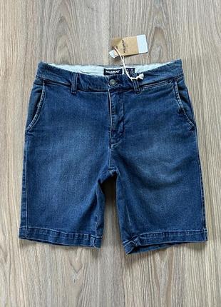 Чоловічі стрейчеві джинсові шорти pull&amp;bear