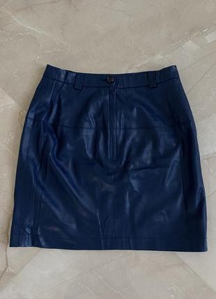 Юбка из эко-кожи женская
